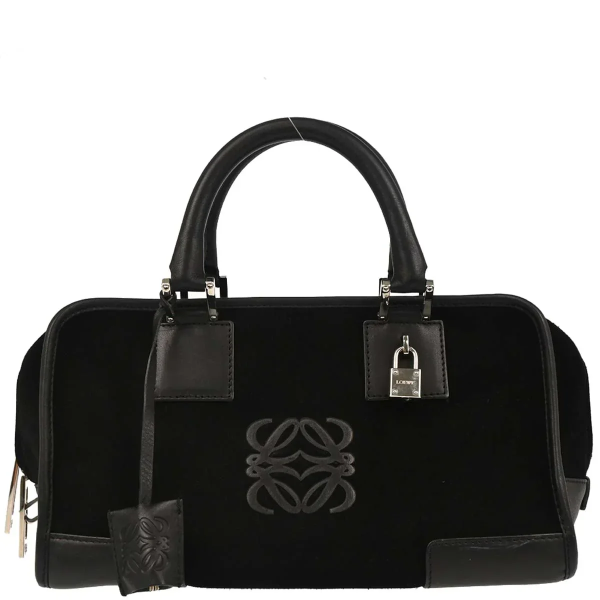 Loewe 2007 Suede Amazona 28 Handbag