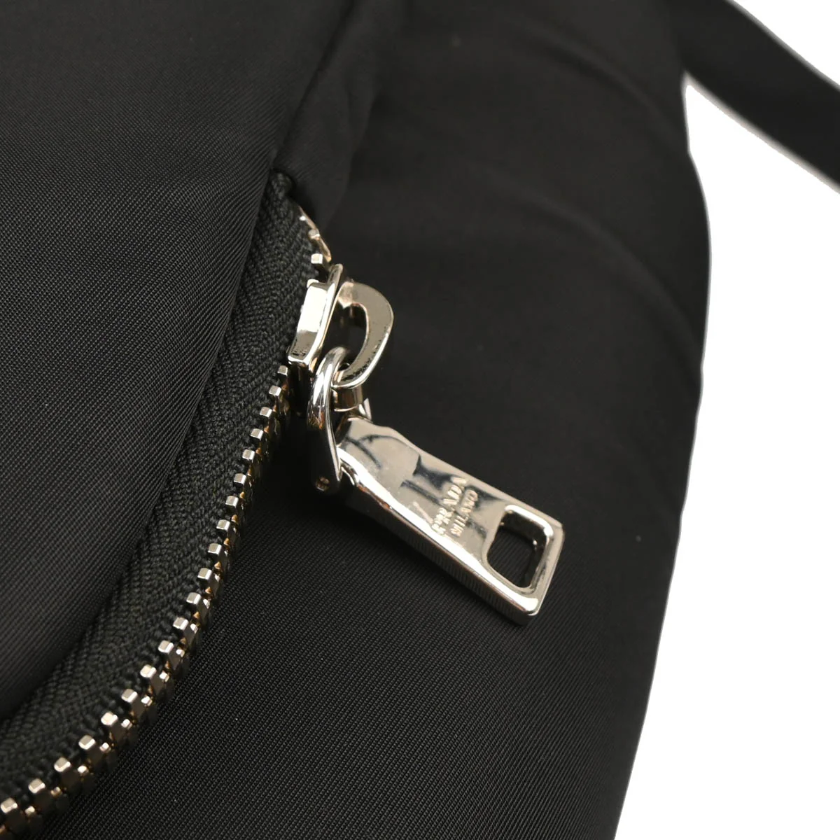 Prada Black Nylon 2way Shoulder Handbag - Image 6