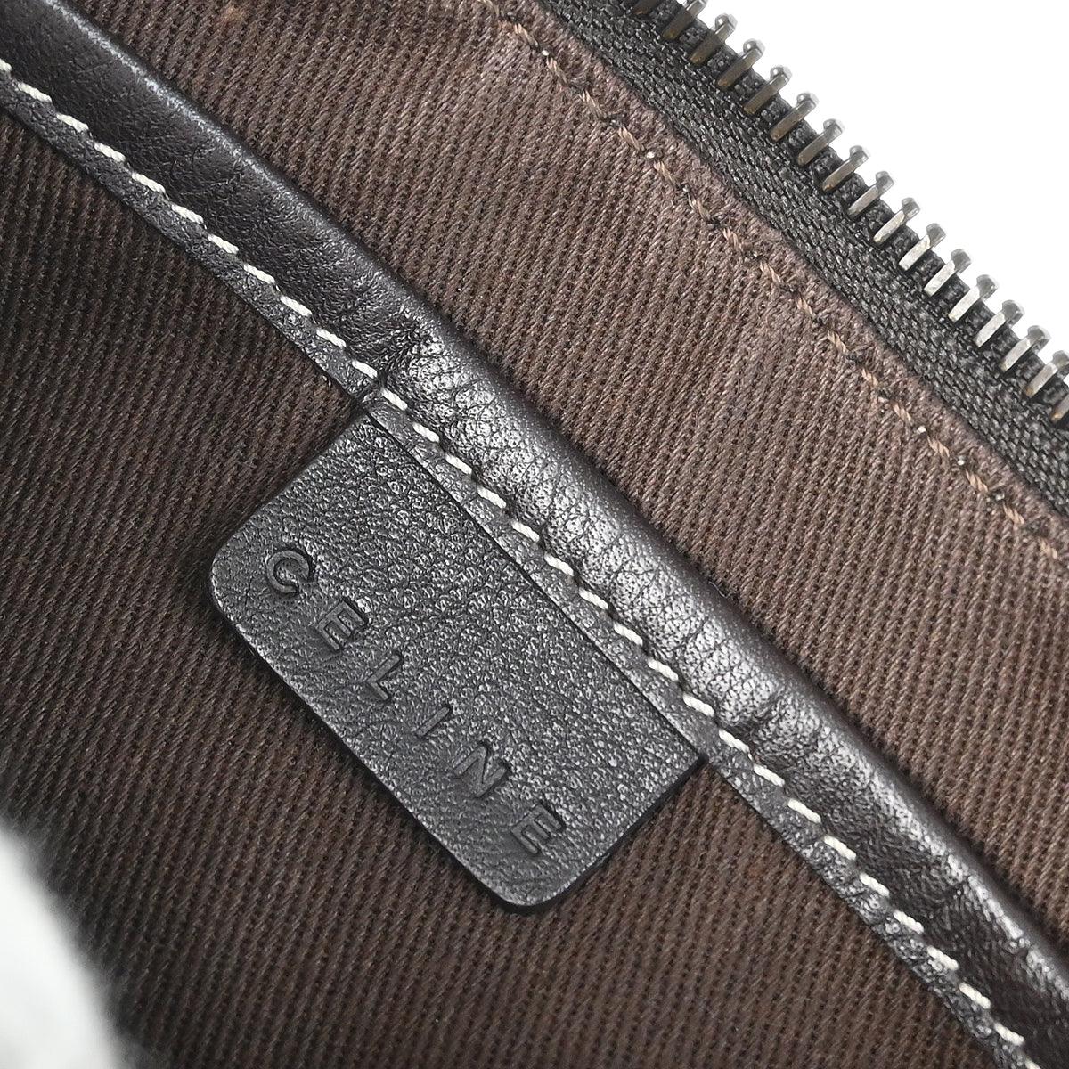 Celine Brown Macadam Handbag - Image 9