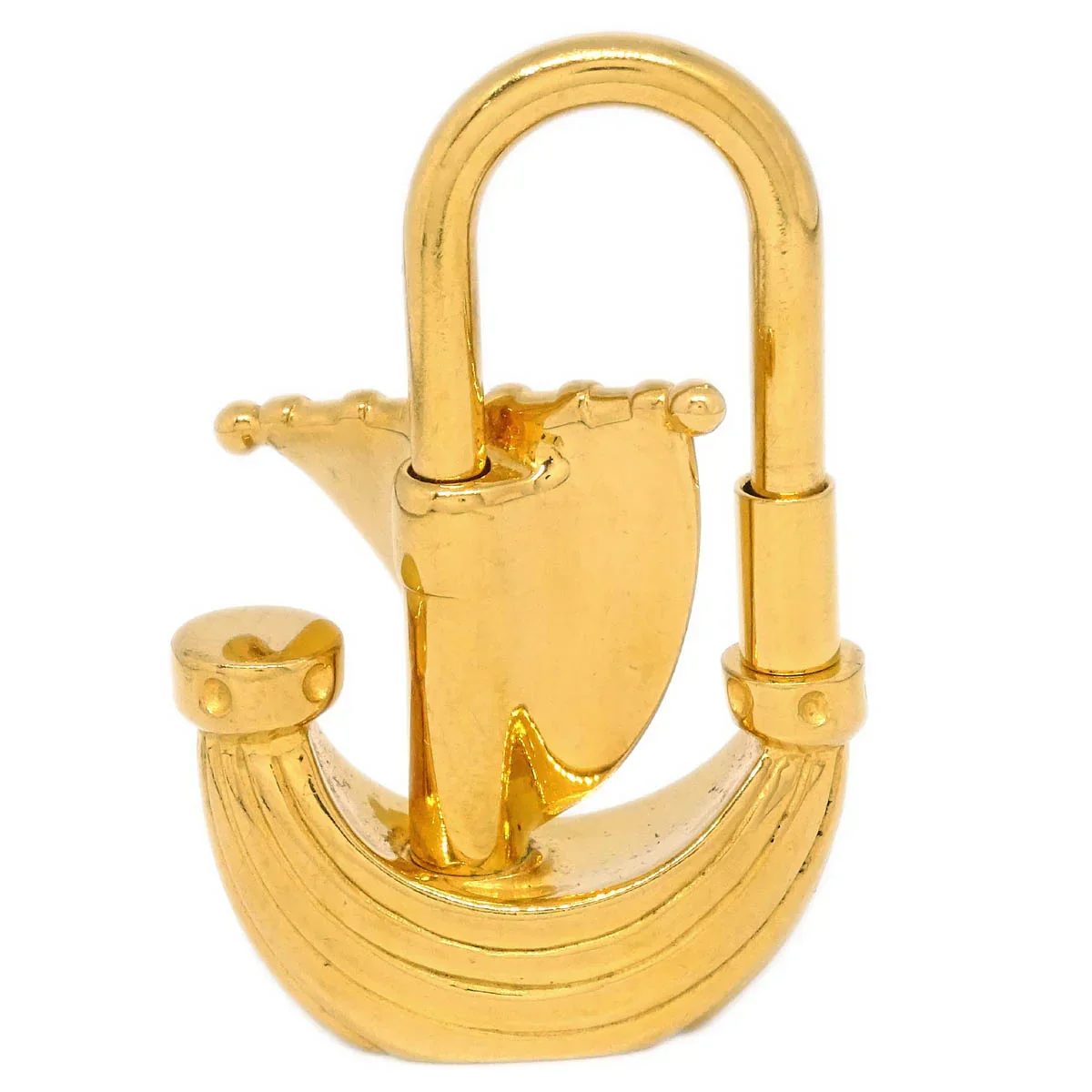 Hermes 2006 Limited Edition L’ Air de Paris Yacht Cadena Lock Bag Charm Small Good - Image 2