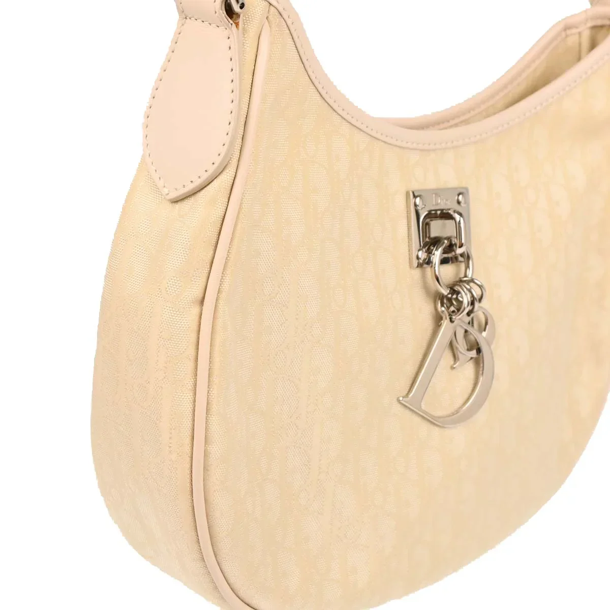 Christian Dior White Lovely Trotter Handbag - Image 3