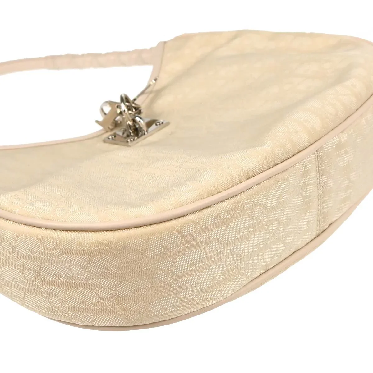 Christian Dior White Lovely Trotter Handbag - Image 5