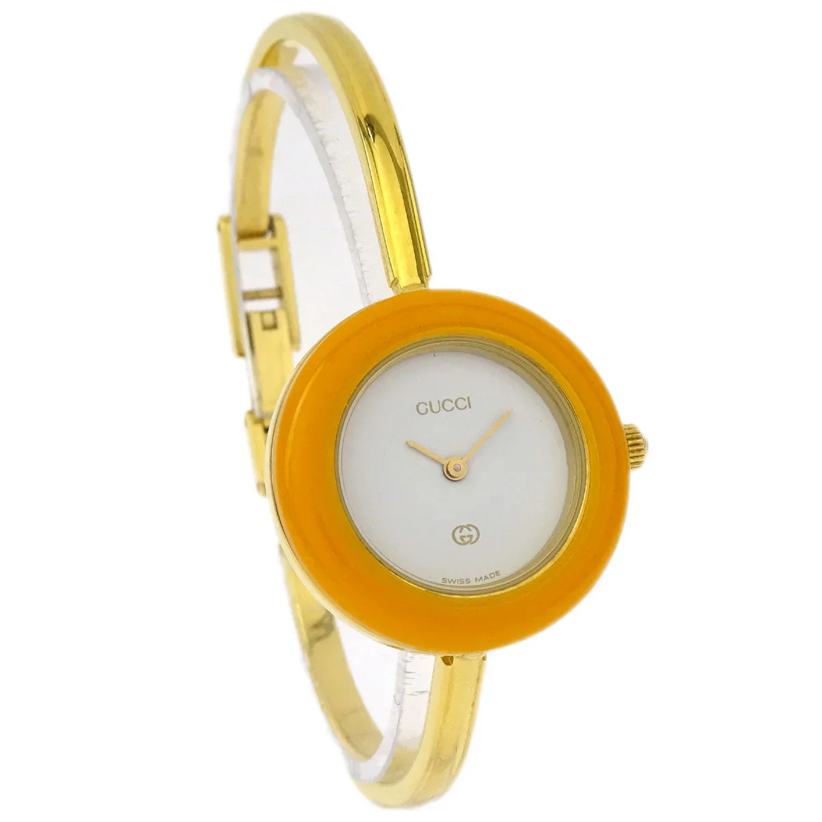 Gucci 11/12 Change Bezel Chameleon Quartz Watch SS - Image 3