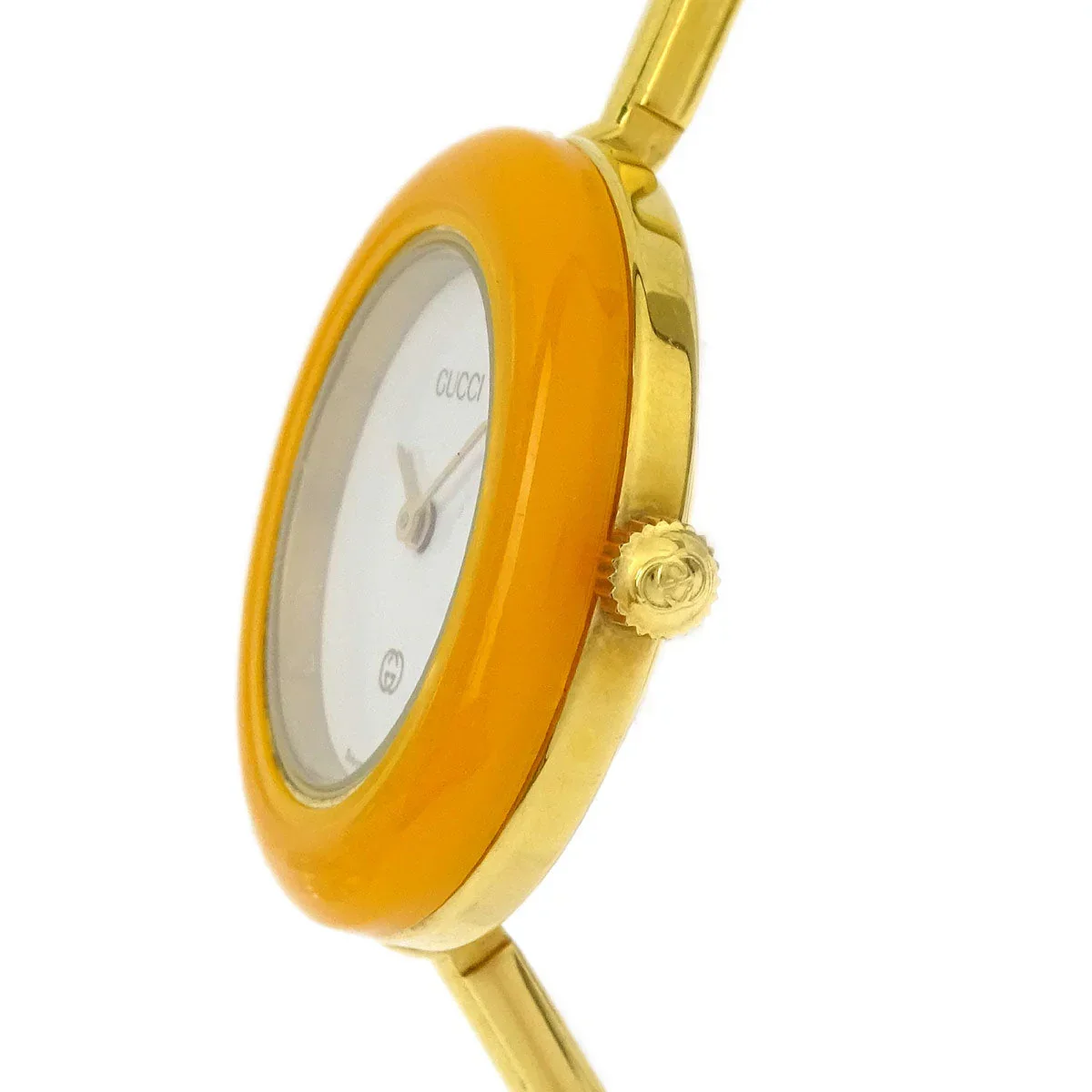 Gucci 11/12 Change Bezel Chameleon Quartz Watch SS - Image 4