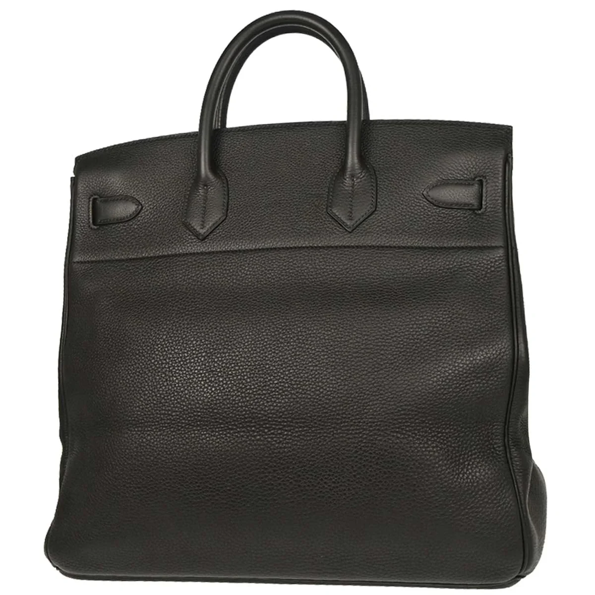 Hermes Black Togo Haut a Courroies 40 Handbag - Image 2