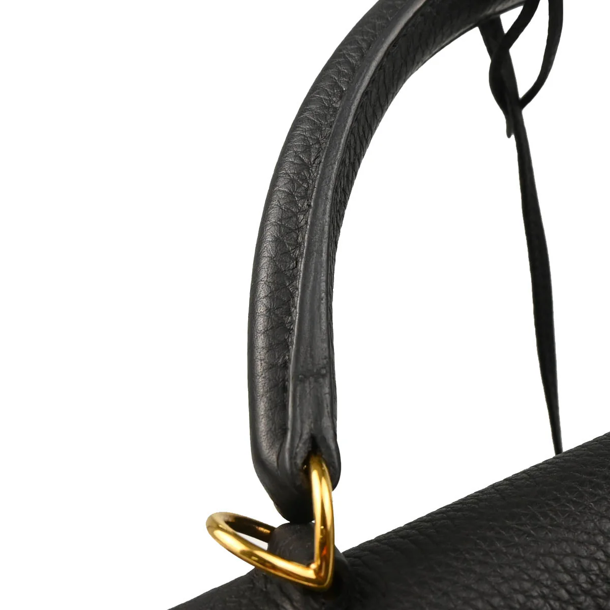 Hermes 2016 Black Togo Kelly 32 Retourne 2way Shoulder Handbag - Image 6