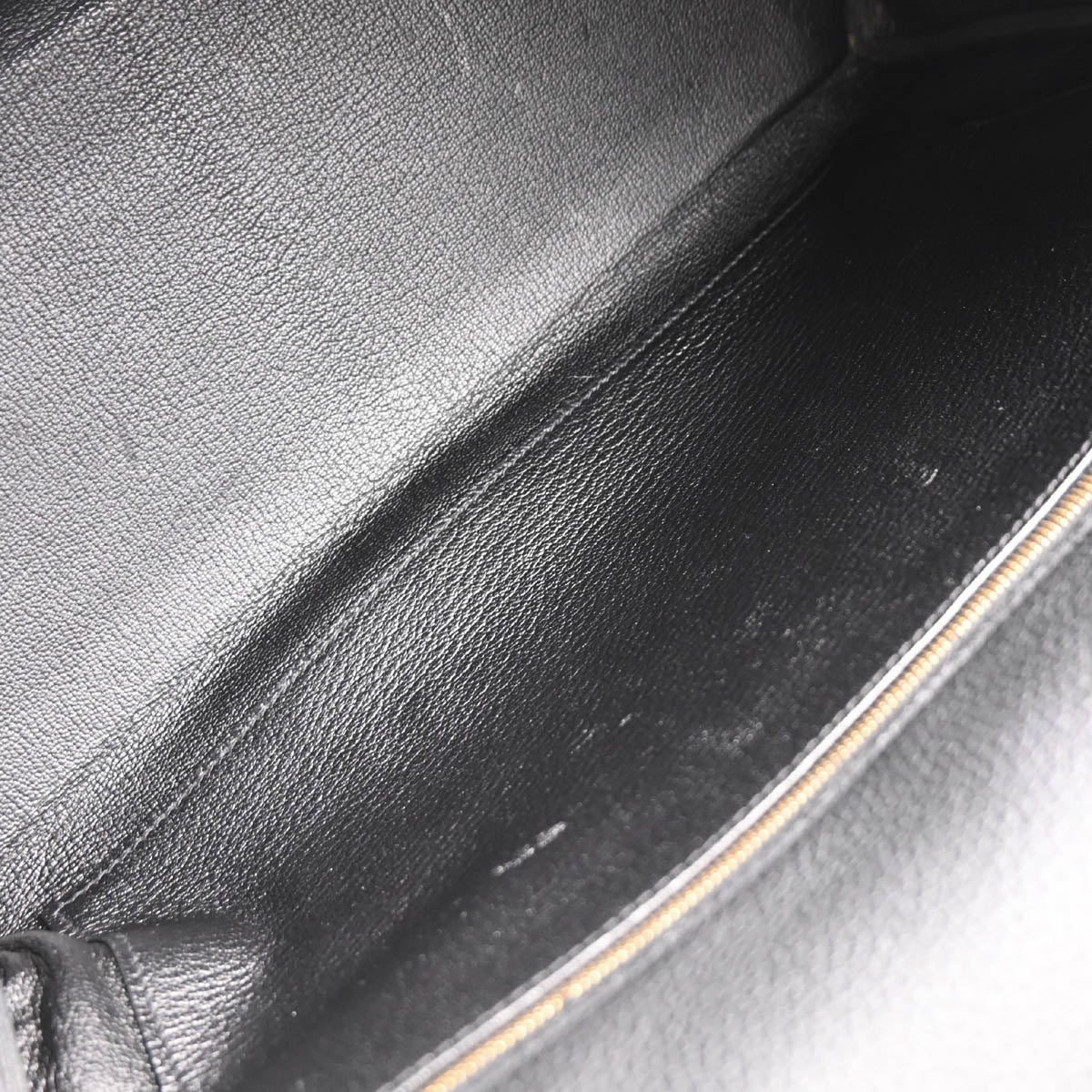 Hermes 2016 Black Togo Kelly 32 Retourne 2way Shoulder Handbag - Image 7