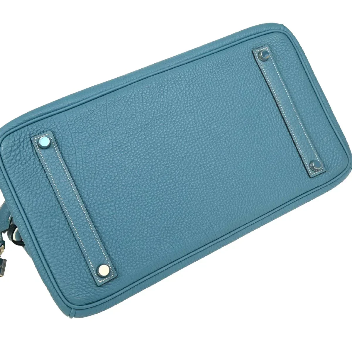Hermes Blue Jean Togo Birkin 35 Handbag - Image 5
