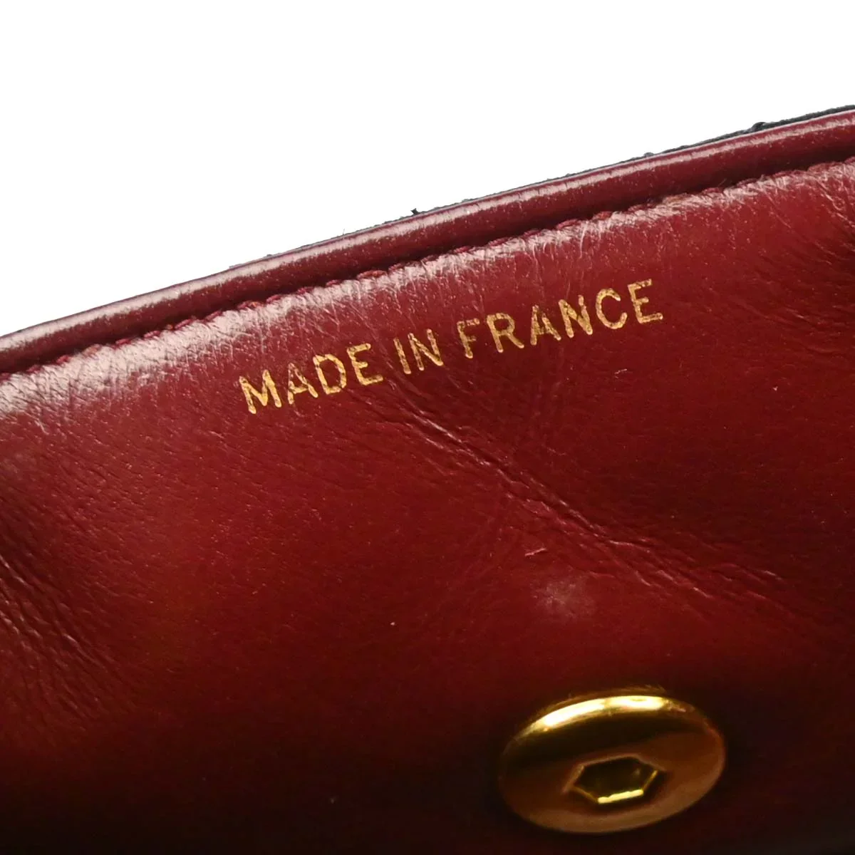 Chanel Black Lambskin Handbag - Image 10