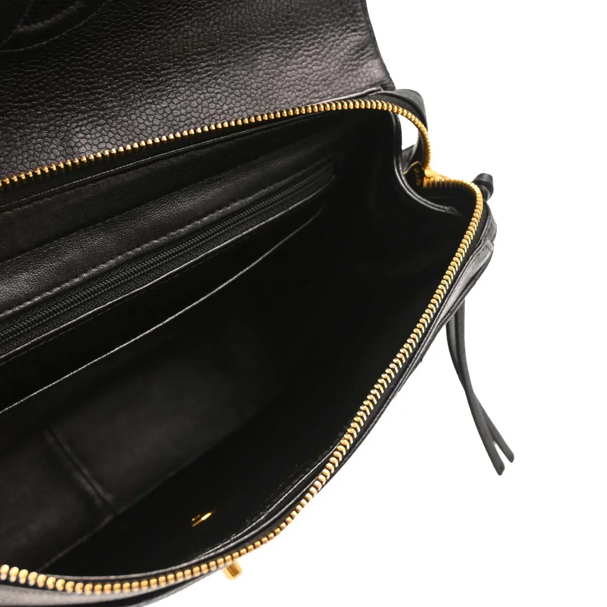 Chanel 1996-1997 Black Caviar Backpack - Image 4