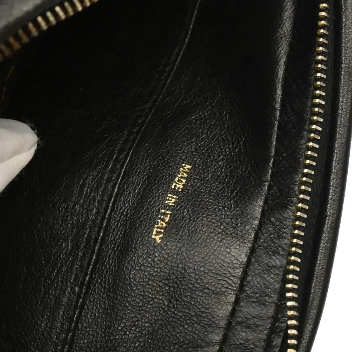 Chanel 1994-1996 Black Lambskin Camera Bag - Image 10