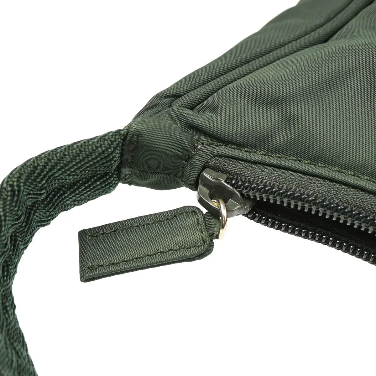Prada Dark Green Nylon Hobo Handbag - Image 5
