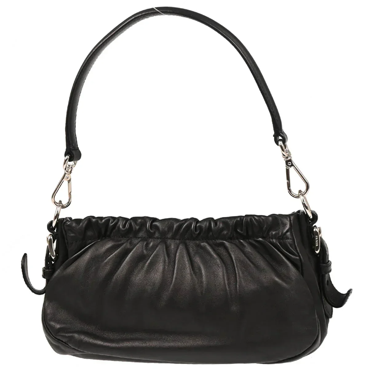Prada Black Leather Handbag - Image 2