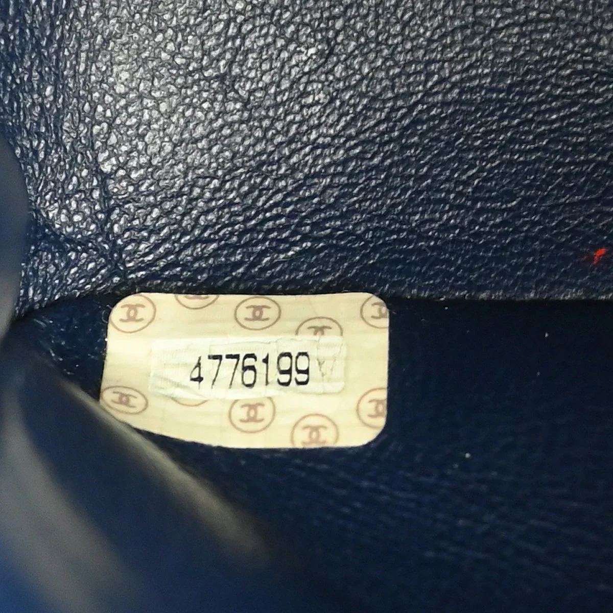 Chanel * 1996-1997 Blue Denim Backpack - Image 10