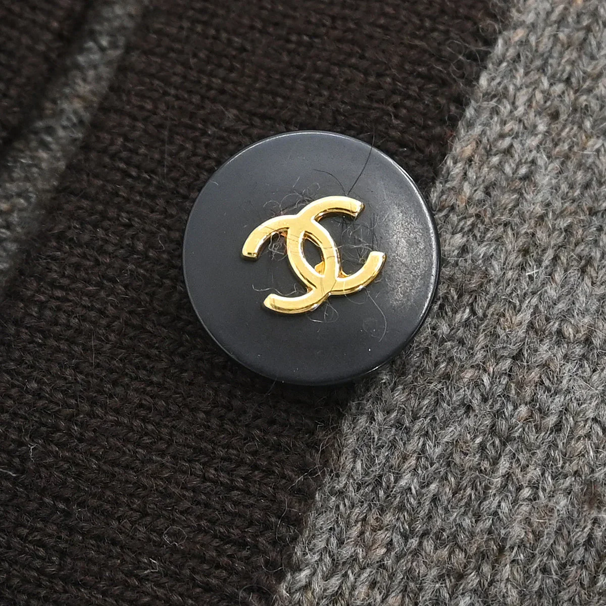 Chanel 1996 Ensemble Cardigan Top Brown #38 - Image 6