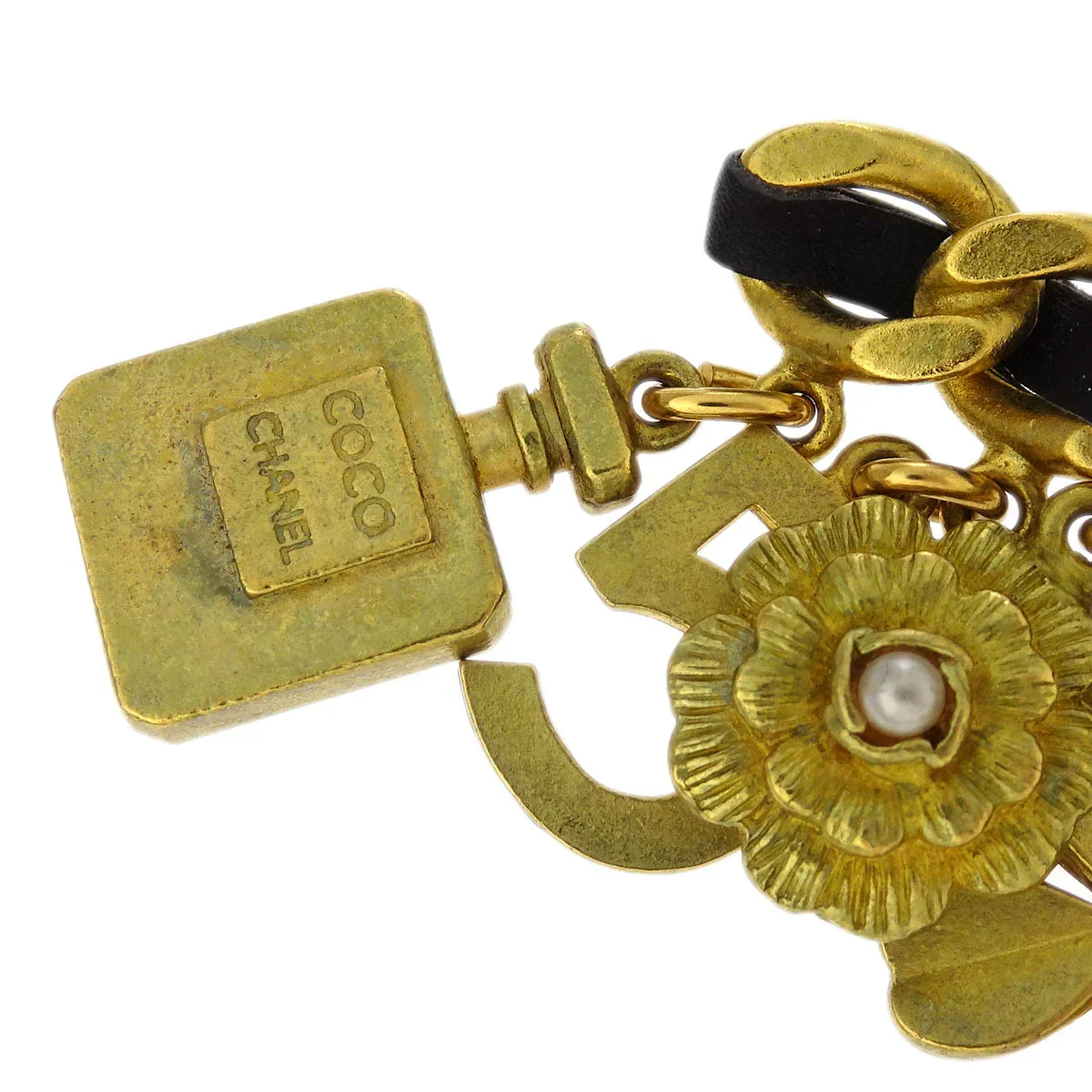 Chanel Icon Brooch Pin Gold Costume Pearl 94A - Image 2
