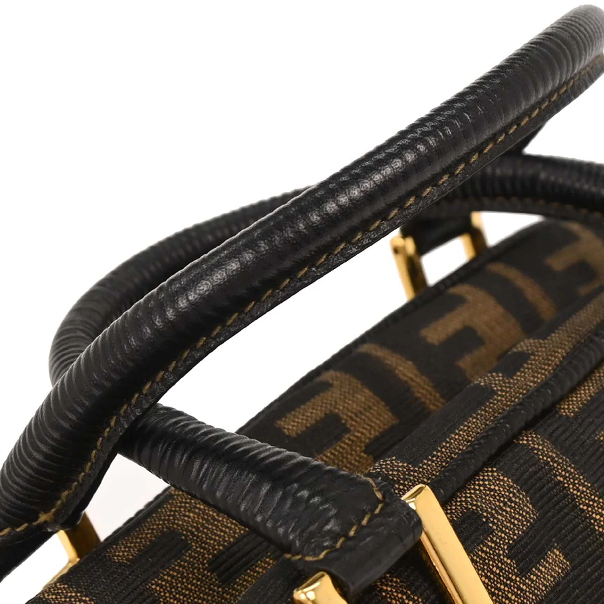 Fendi Brown Zucca 2way Shoulder Handbag - Image 5
