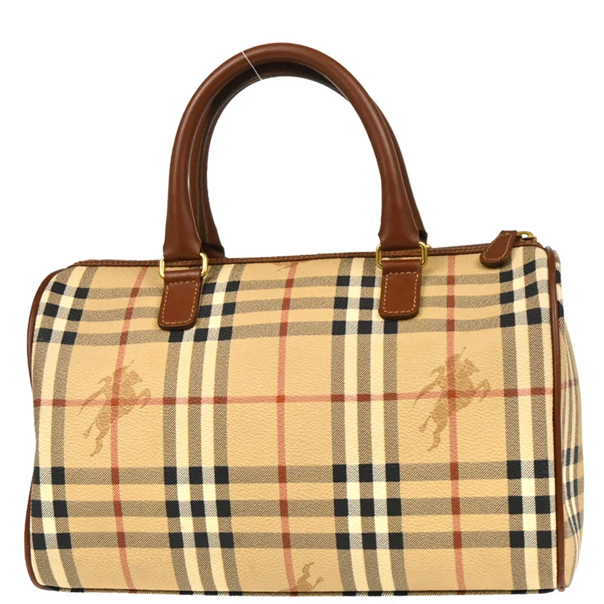 Burberry Beige House Check Handbag - Image 2