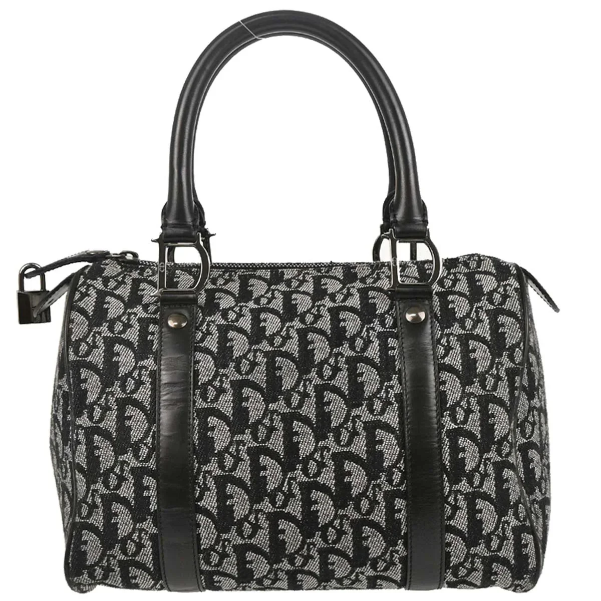 Christian Dior 2002 Black Trotter Handbag