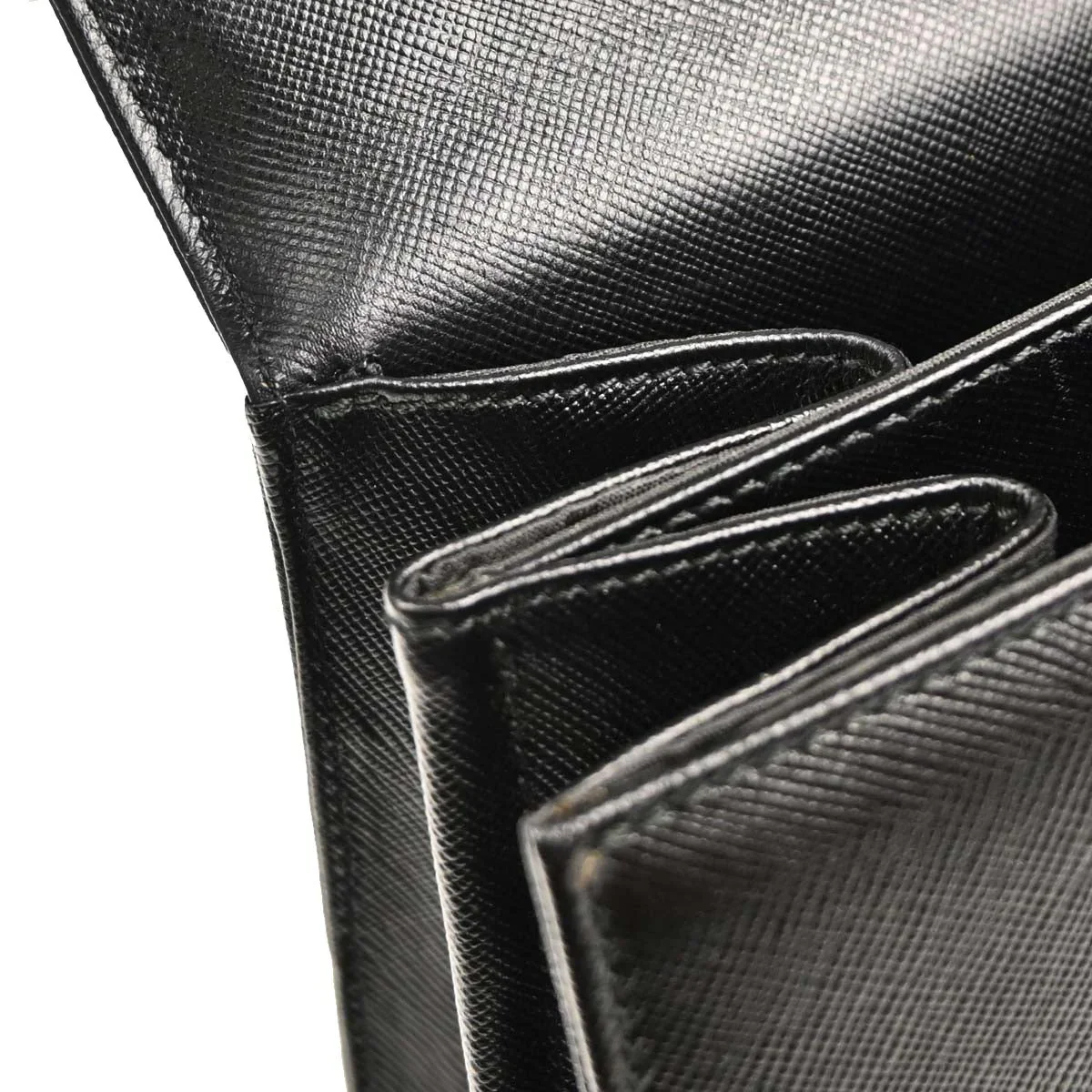 Salvatore Ferragamo Black Leather Gancini 2way Shoulder Handbag - Image 8