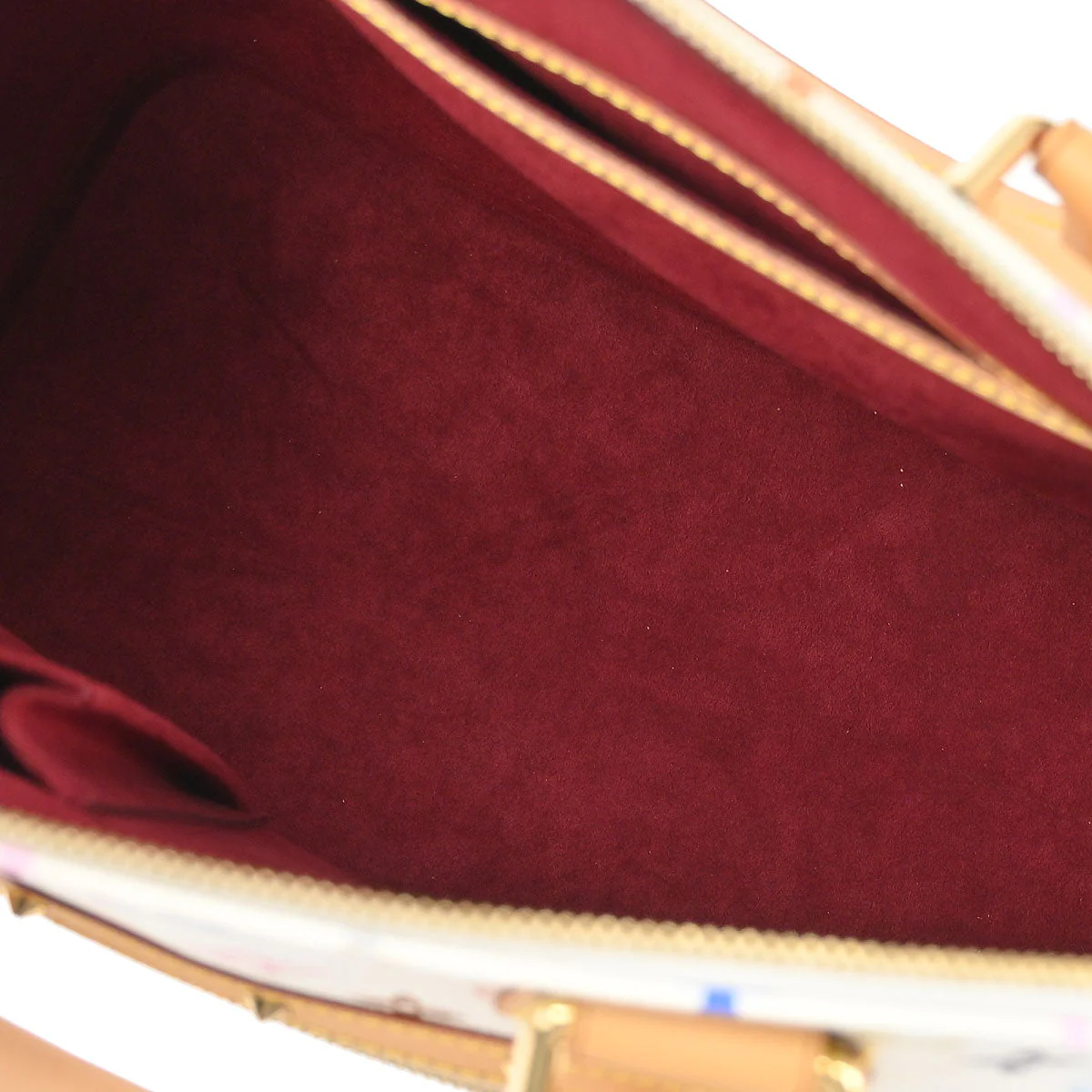 Louis Vuitton 2006 White Monogram Multicolor Alma Handbag M92647 - Image 8