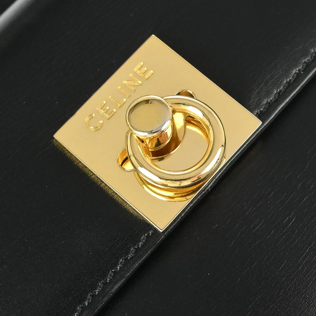 Celine Black 2way Shoulder Handbag - Image 5