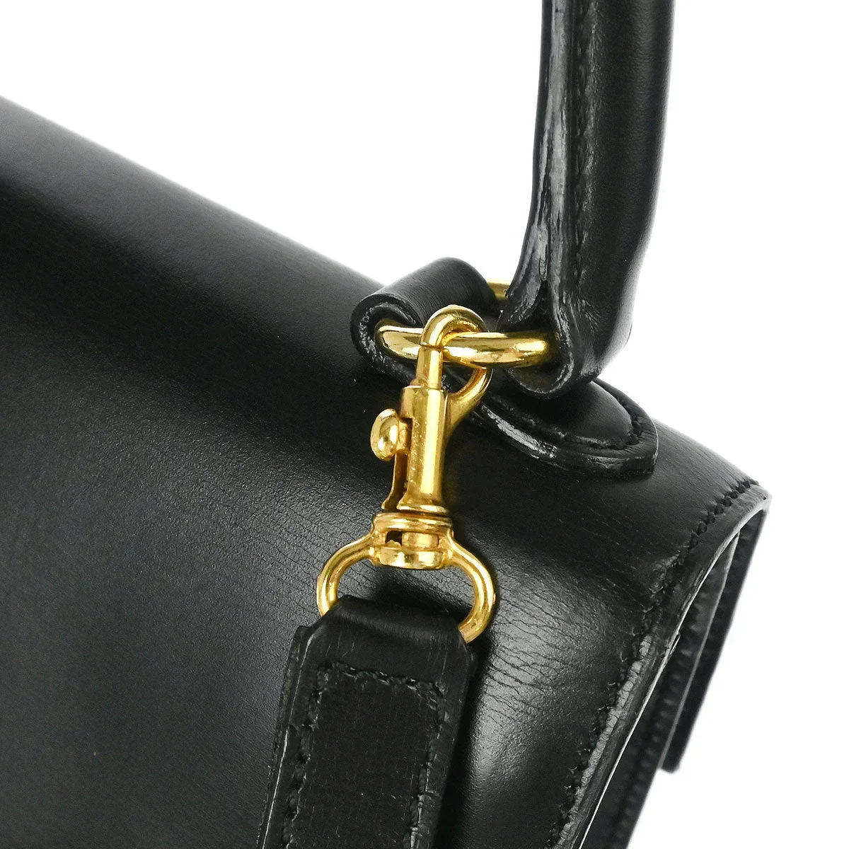 Celine Black 2way Shoulder Handbag - Image 6