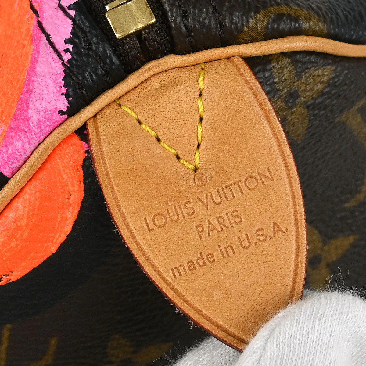 Louis Vuitton 2008 Monogram Rose Speedy 30 Handbag M48610 - Image 7