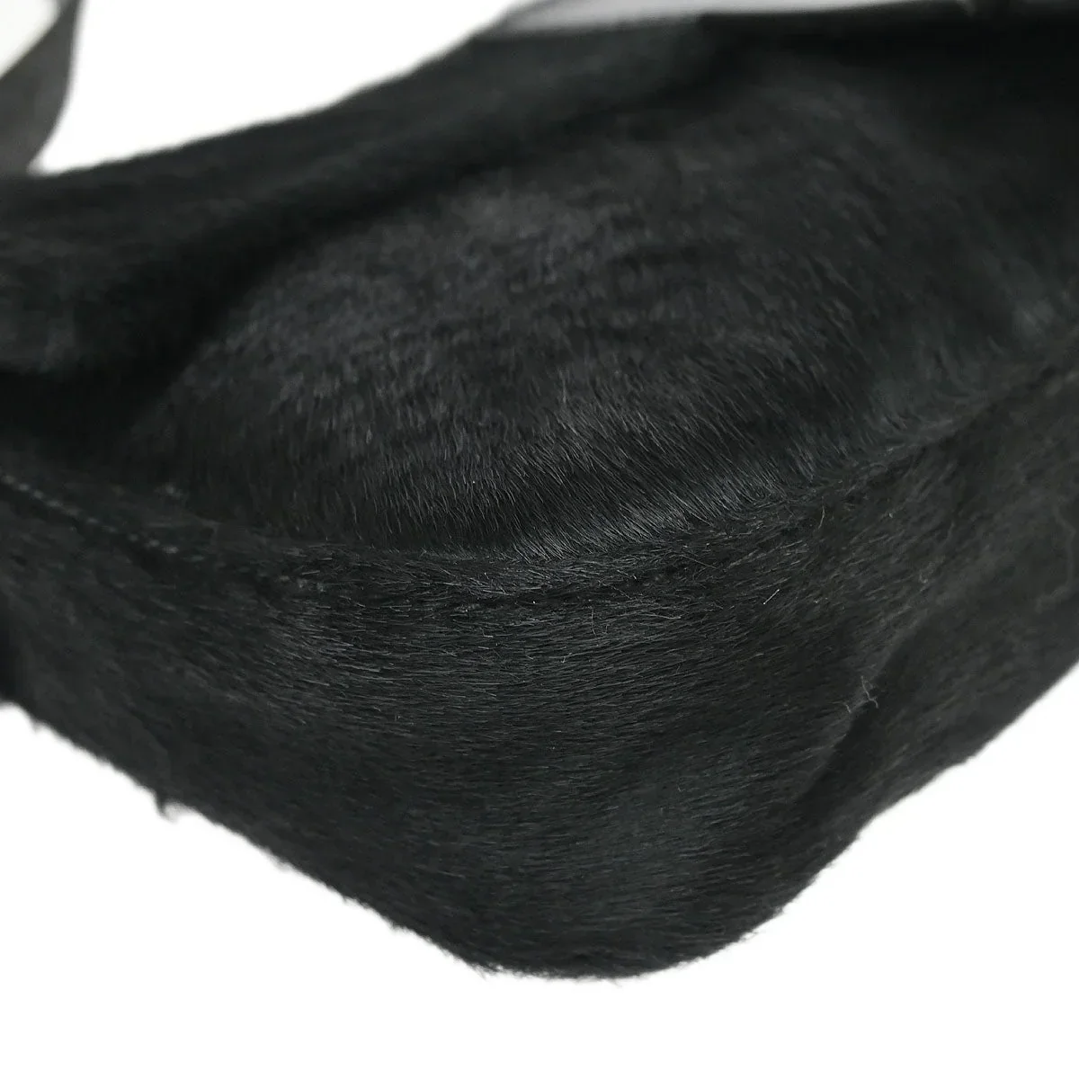 Fendi * 2009 Pony Hair Baguette Handbag - Image 3