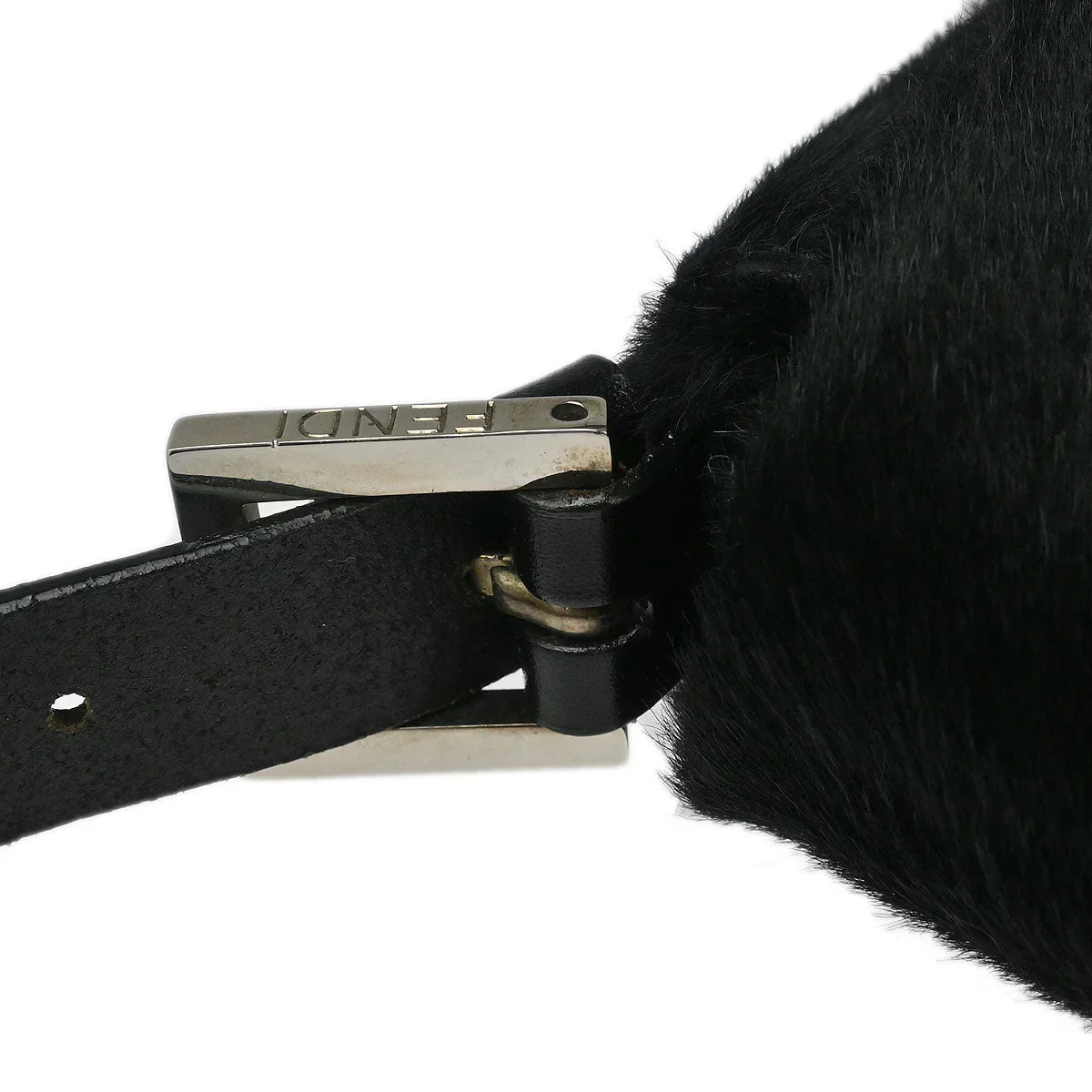 Fendi * 2009 Pony Hair Baguette Handbag - Image 6