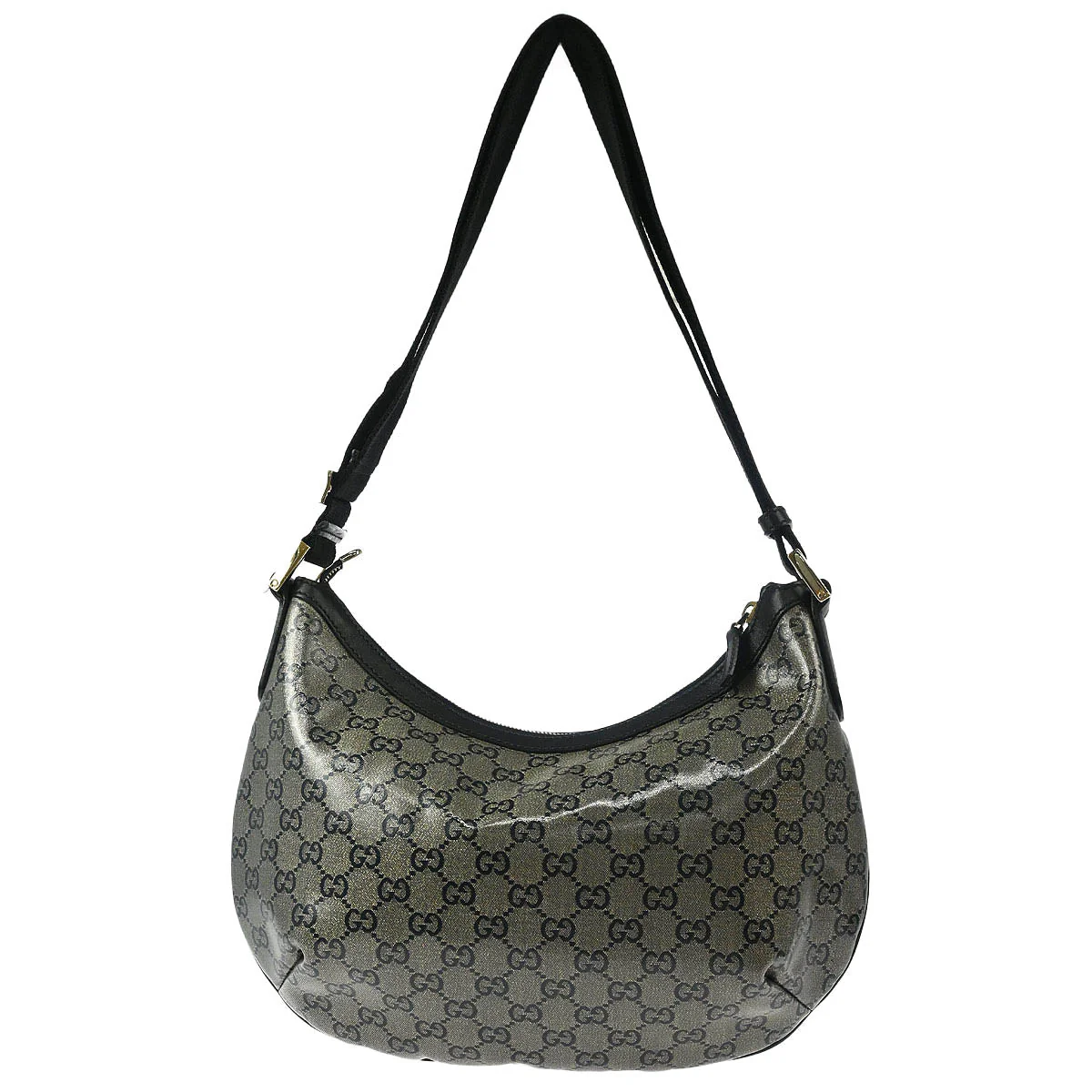 Gucci Black GG Shoulder Bag - Image 2