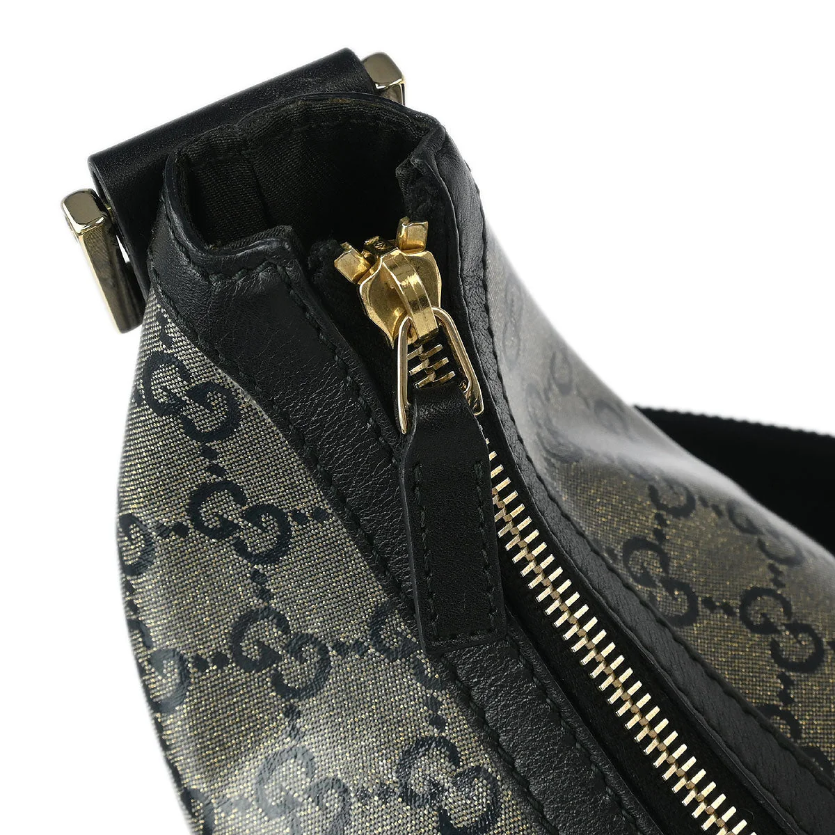 Gucci Black GG Shoulder Bag - Image 7