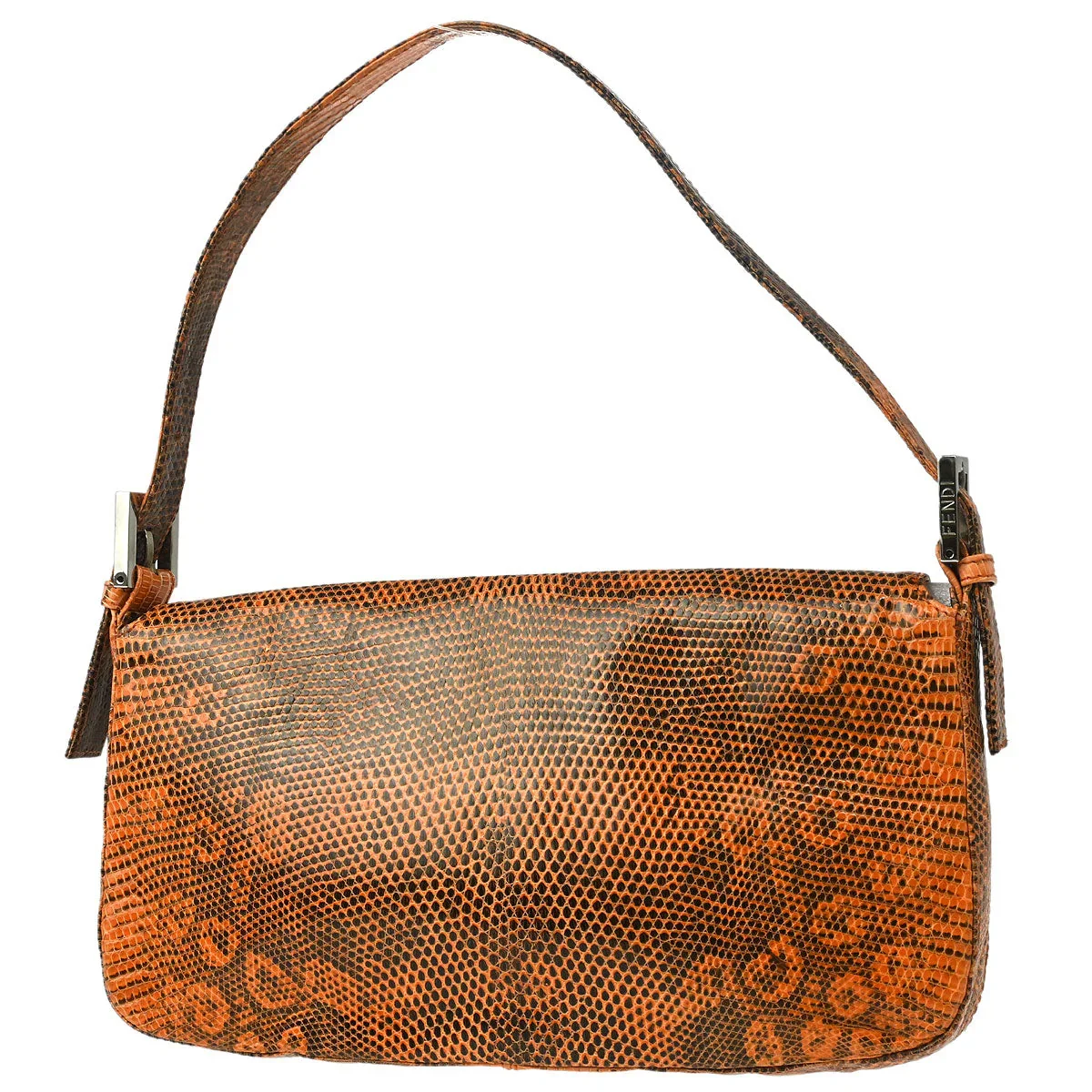 Fendi * 1999 Lizard Baguette Handbag - Image 2