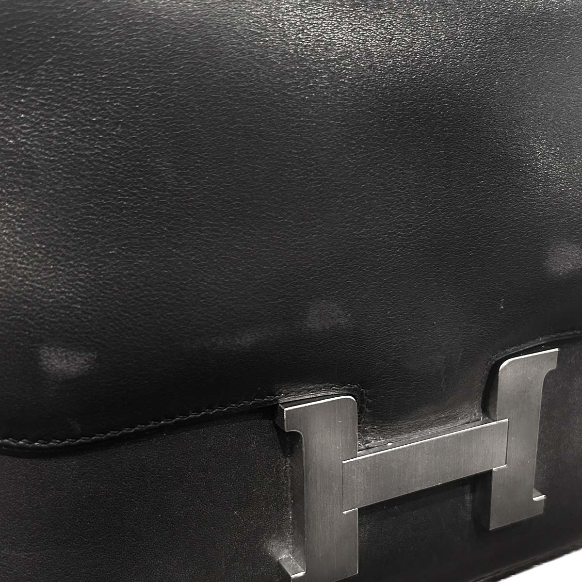 Hermes 1998 Black Chamonix Constance 25 Shoulder Bag - Image 12