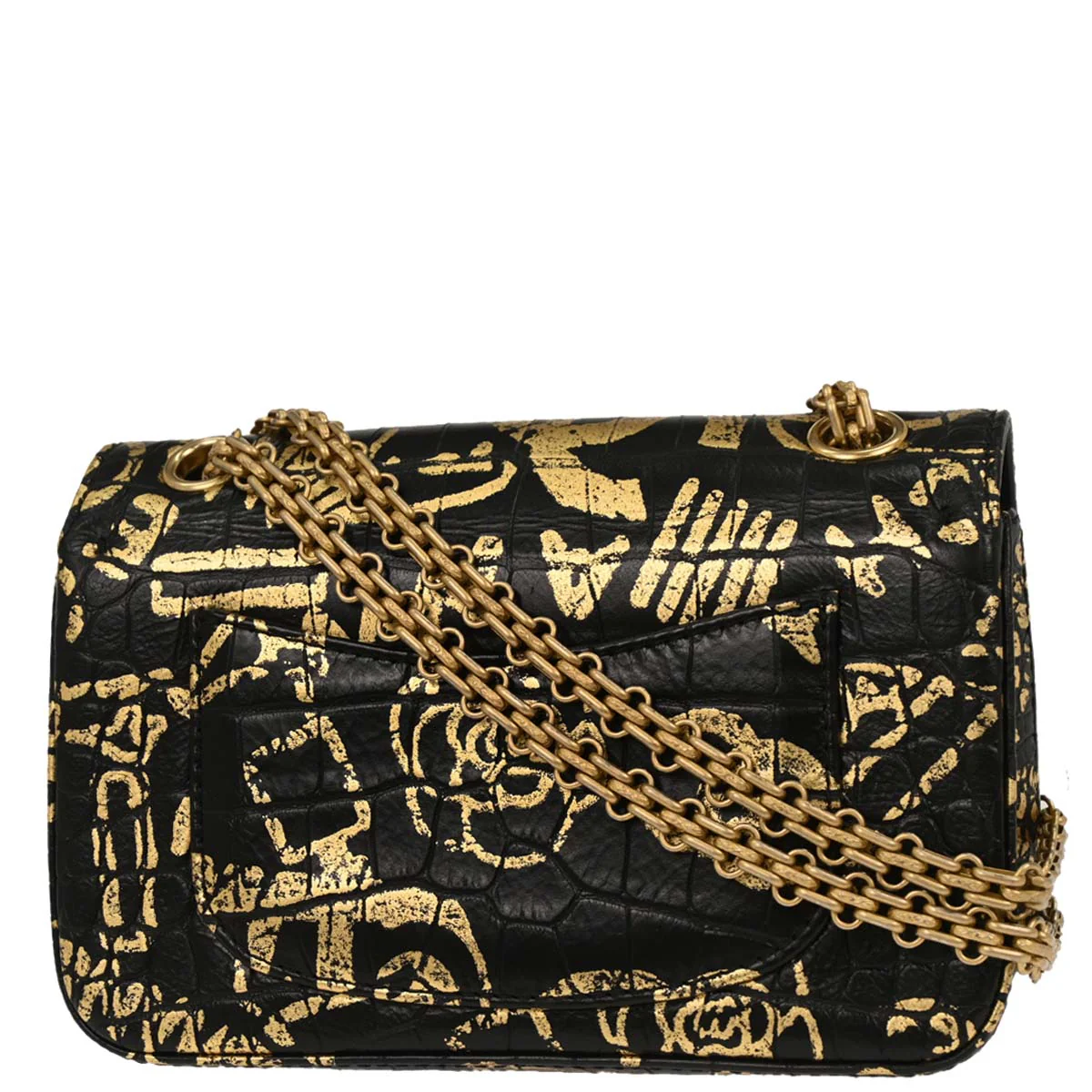 Chanel * 2019 Black Leather Mademoiselle Lock Shoulder Bag - Image 2
