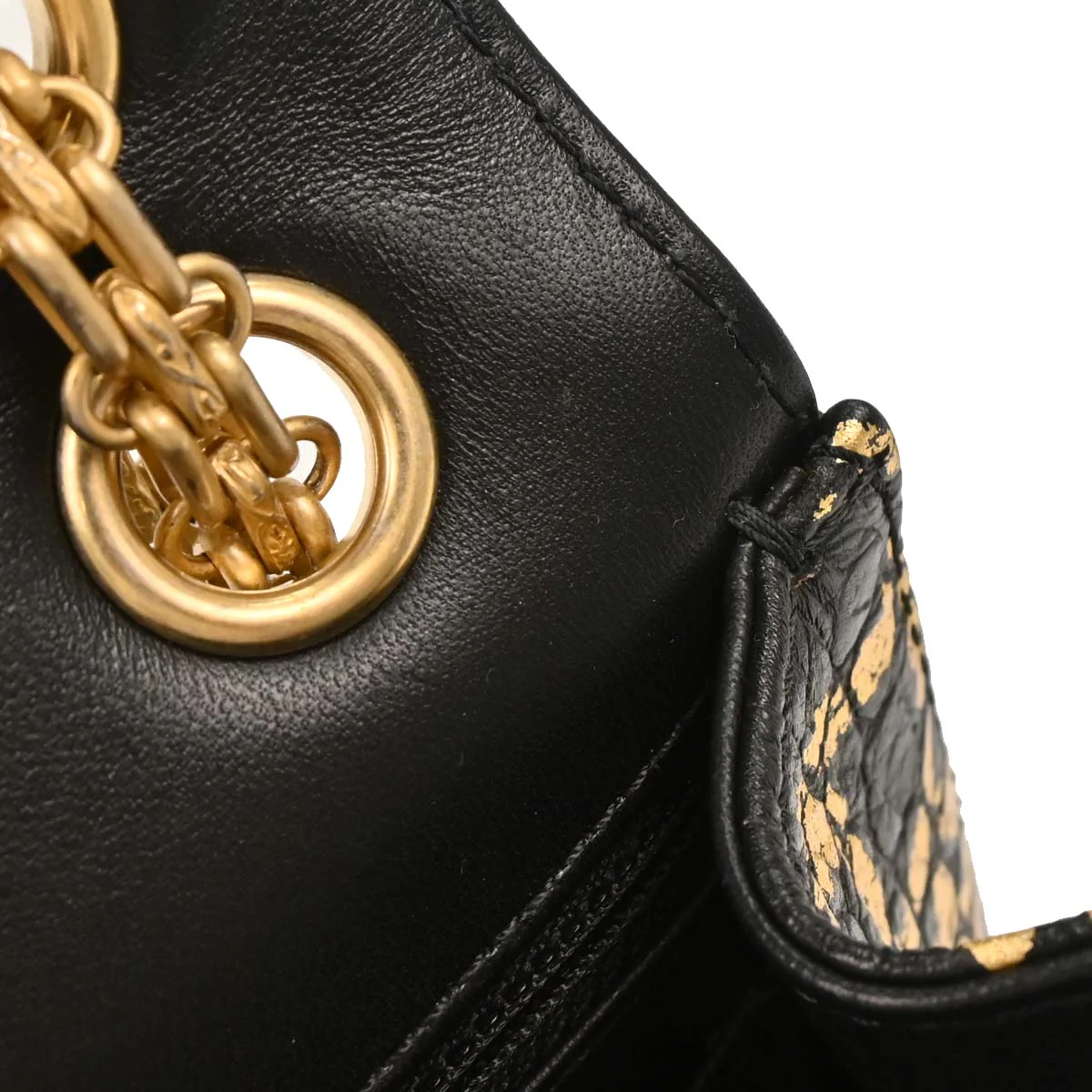 Chanel * 2019 Black Leather Mademoiselle Lock Shoulder Bag - Image 8