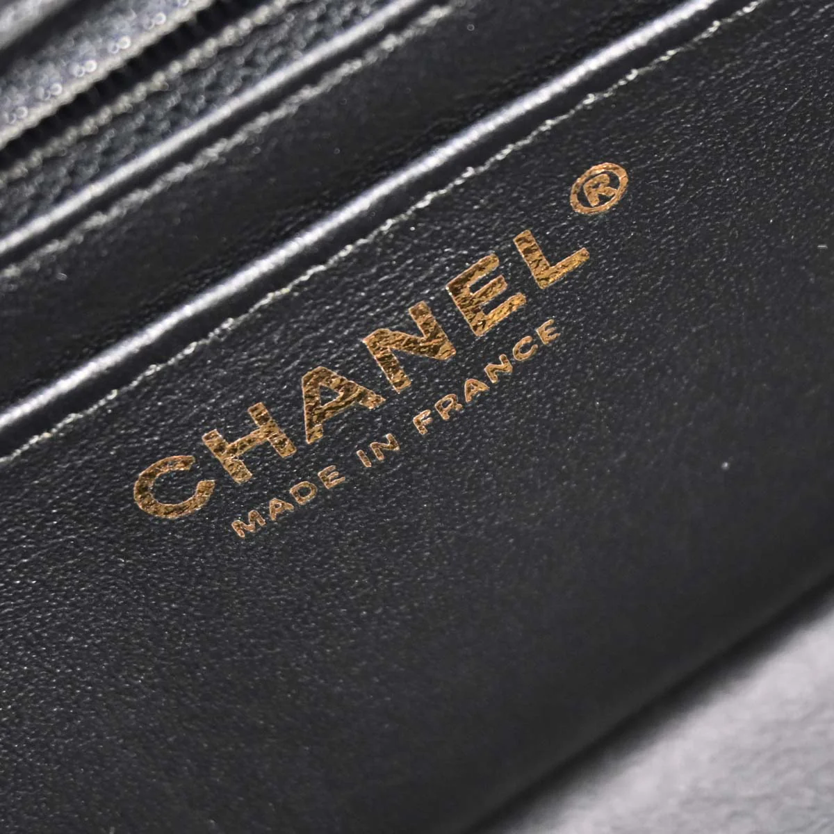 Chanel * 2019 Black Leather Mademoiselle Lock Shoulder Bag - Image 9