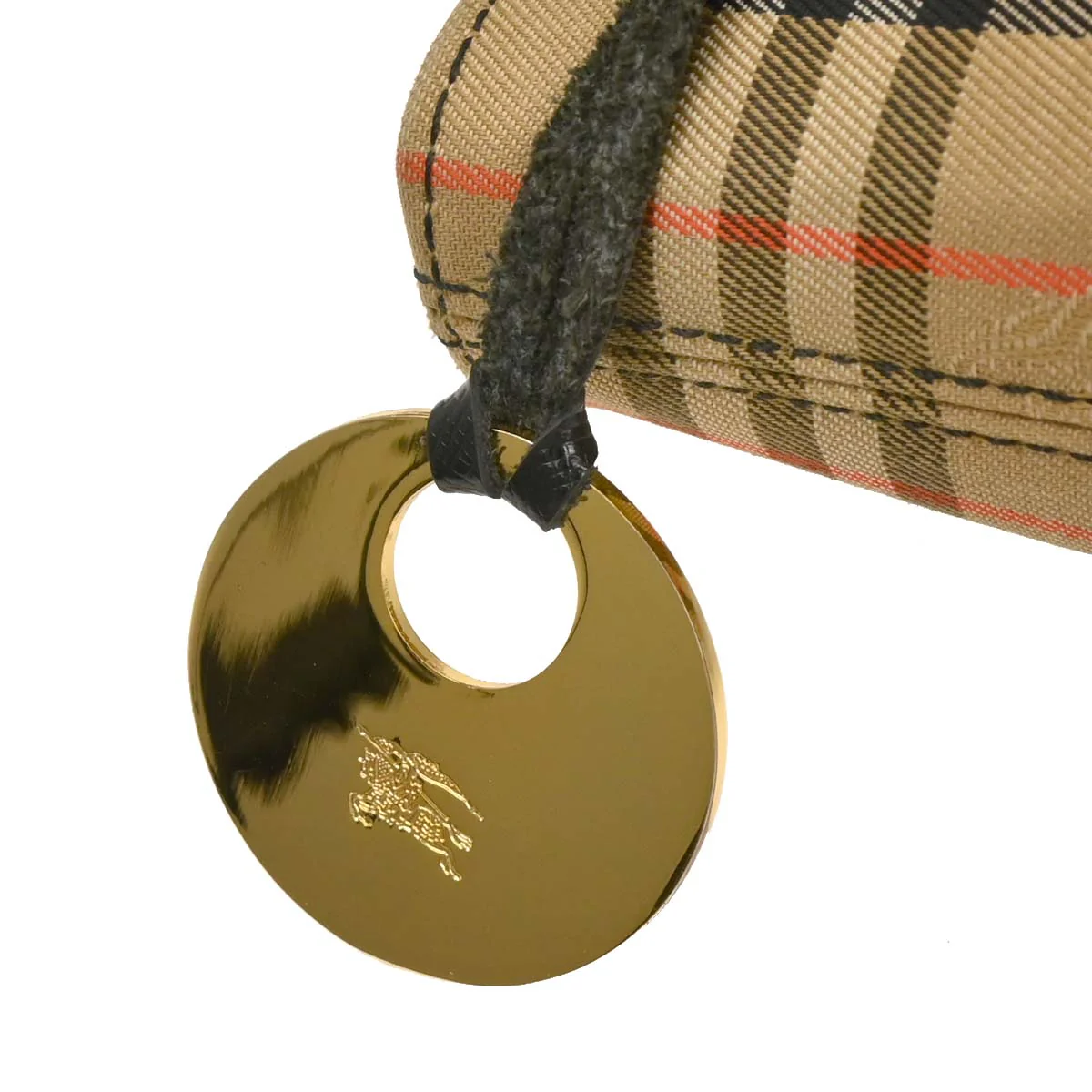Burberrys Beige House Check Handbag - Image 4