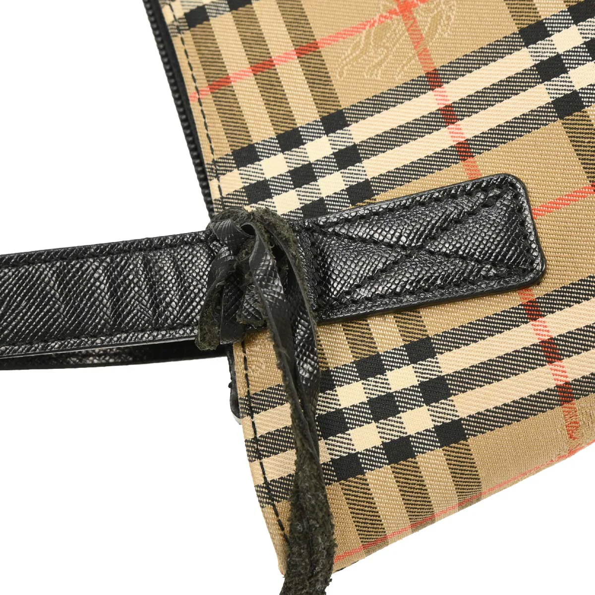 Burberrys Beige House Check Handbag - Image 5
