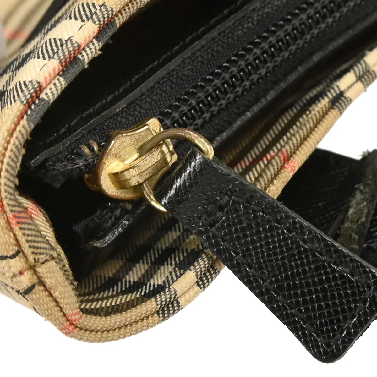 Burberrys Beige House Check Handbag - Image 6