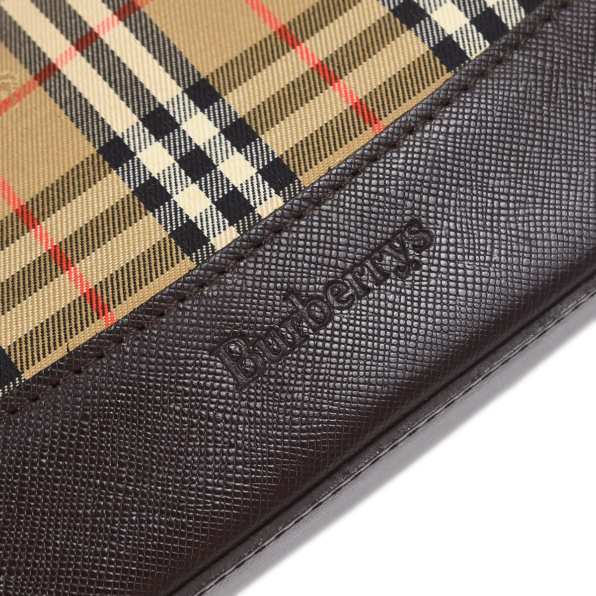 Burberrys Beige House Check Handbag - Image 4