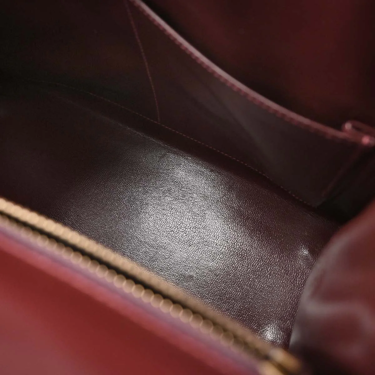 Hermes 1980 Rouge H Box Calf Drag 27 Handbag - Image 9