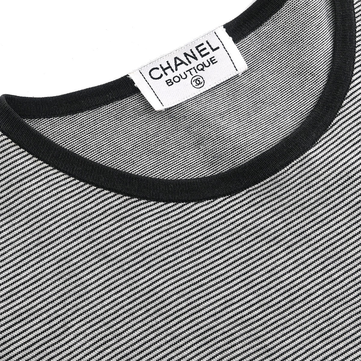 Chanel Short Sleeve Top Black - Image 4