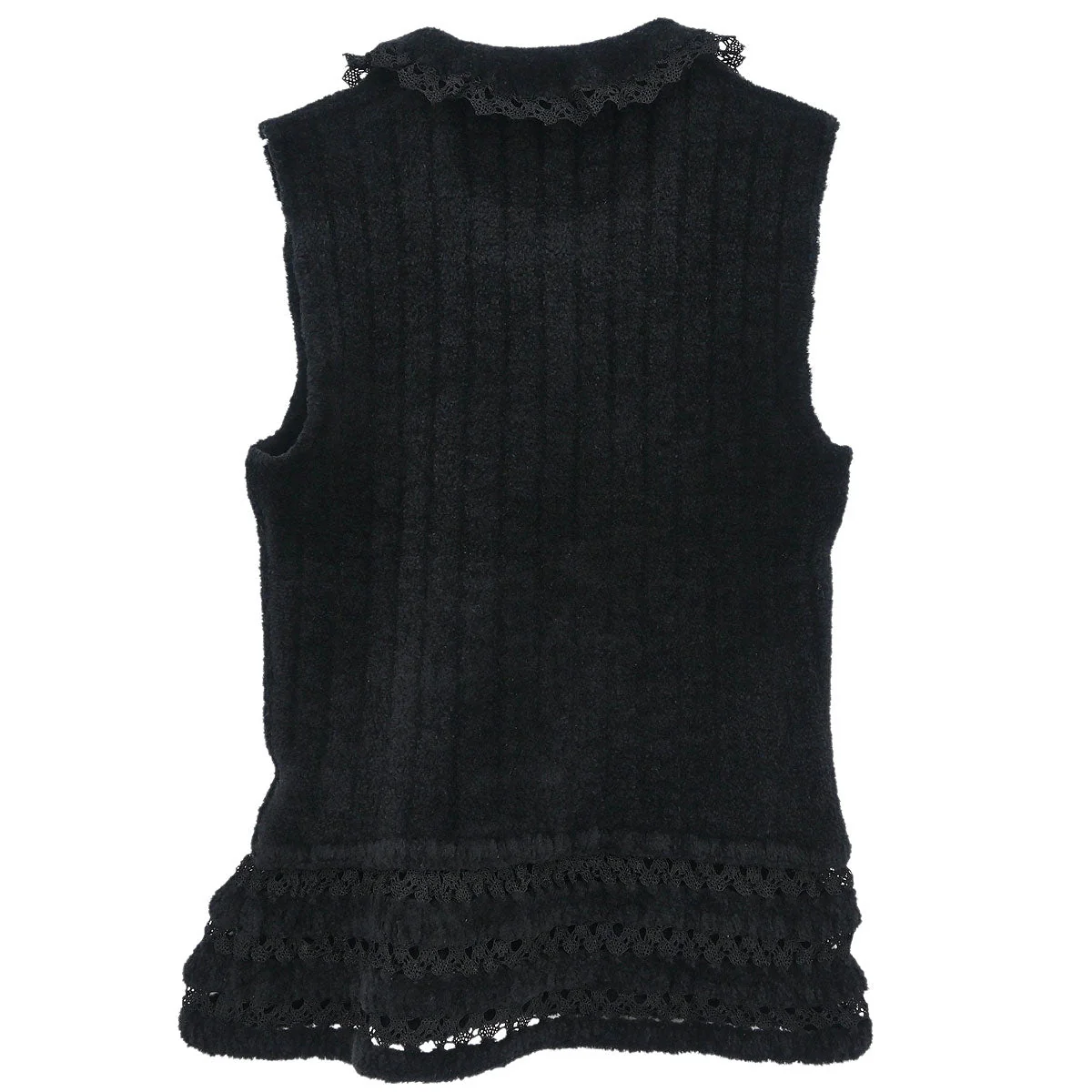 Chanel 2002 Sleeveless Top Black #46 - Image 2