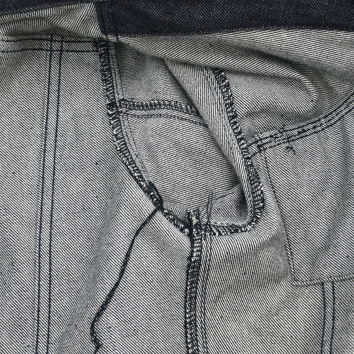 Gucci 1999 Denim Jacket Black #40 - Image 7
