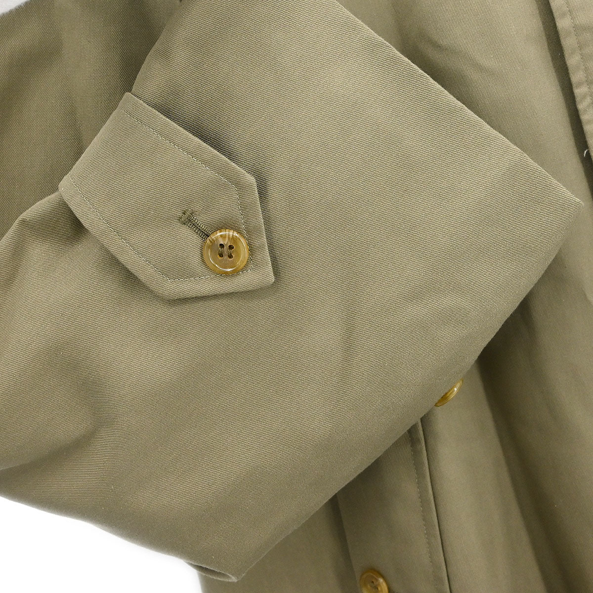 Burberry Trench Coat Khaki Short #52 - Image 4