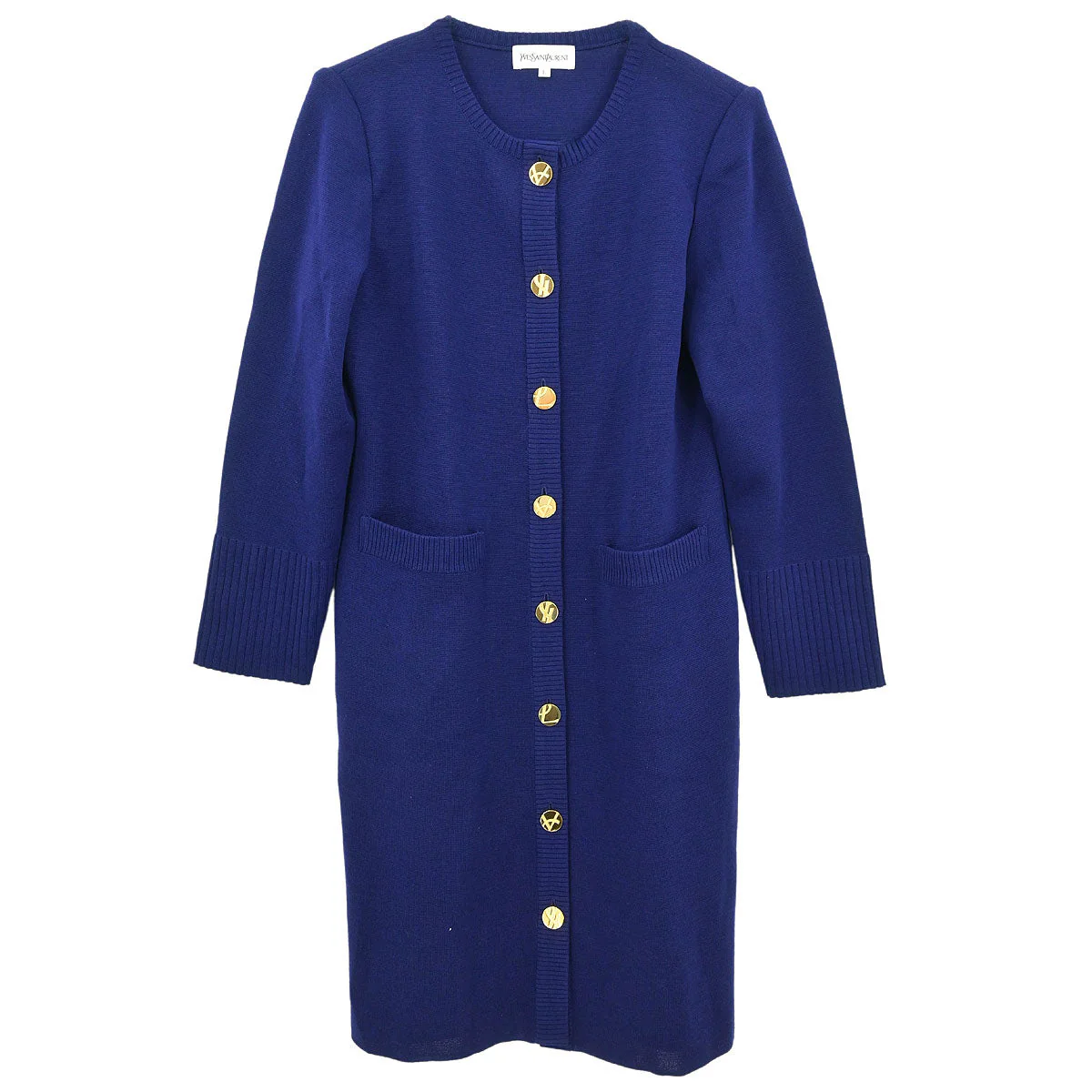 Yves Saint Laurent Cardigan Navy #L