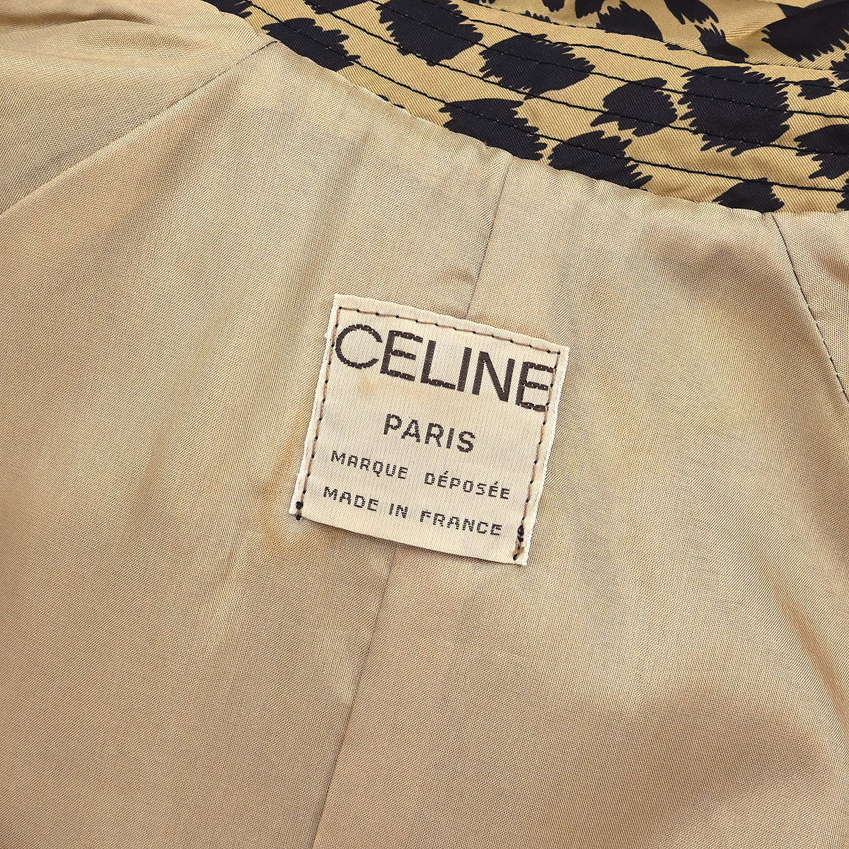 Celine Coat Leopard Brown - Image 8