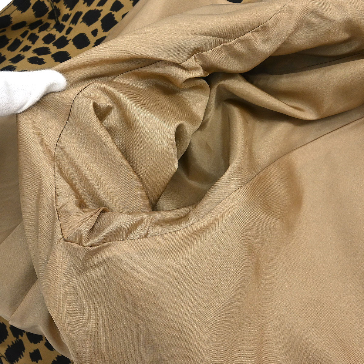 Celine Coat Leopard Brown - Image 9
