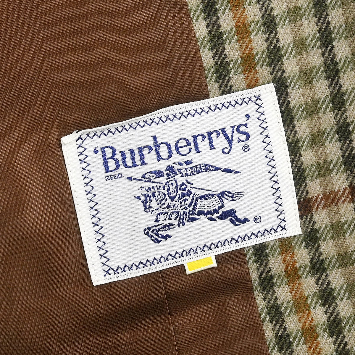 Burberrys Setup Suit Jacket Skirt Brown #34-36 #32 - Image 11